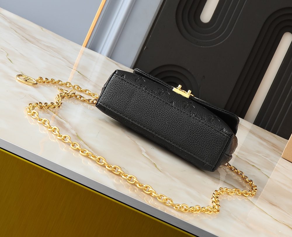 1:1 Replica Louis Vuitton LV Nano Madeleine Bicolor Monogram Empreinte Leather Luxury Bag For Women M12144  - 21cm