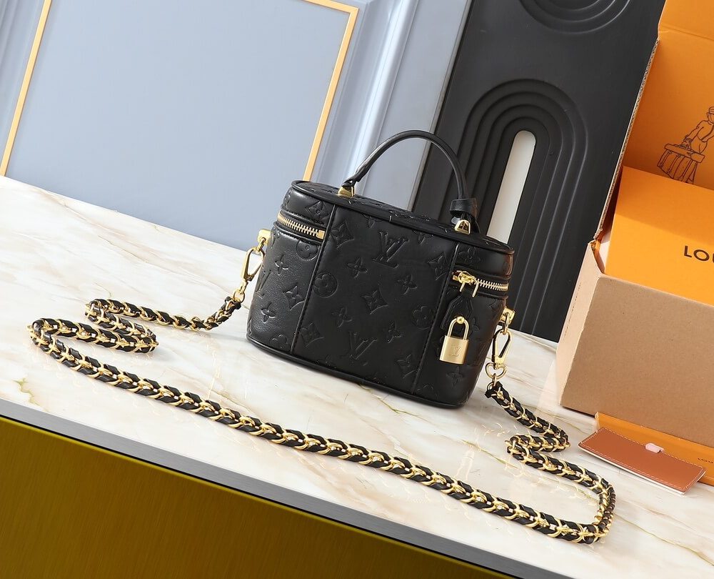 1:1 Replica Louis Vuitton LV Vanity PM H32 Luxury Bag For Women M25123 - 19 cm