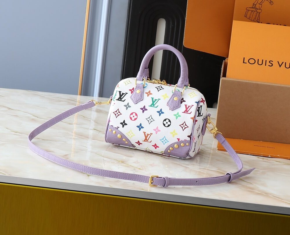 1:1 Replica Louis Vuitton LV Speedy Bandoulière 20 3 Luxury Bag For Women M58953 M46234 M46222 - 20.5 cm