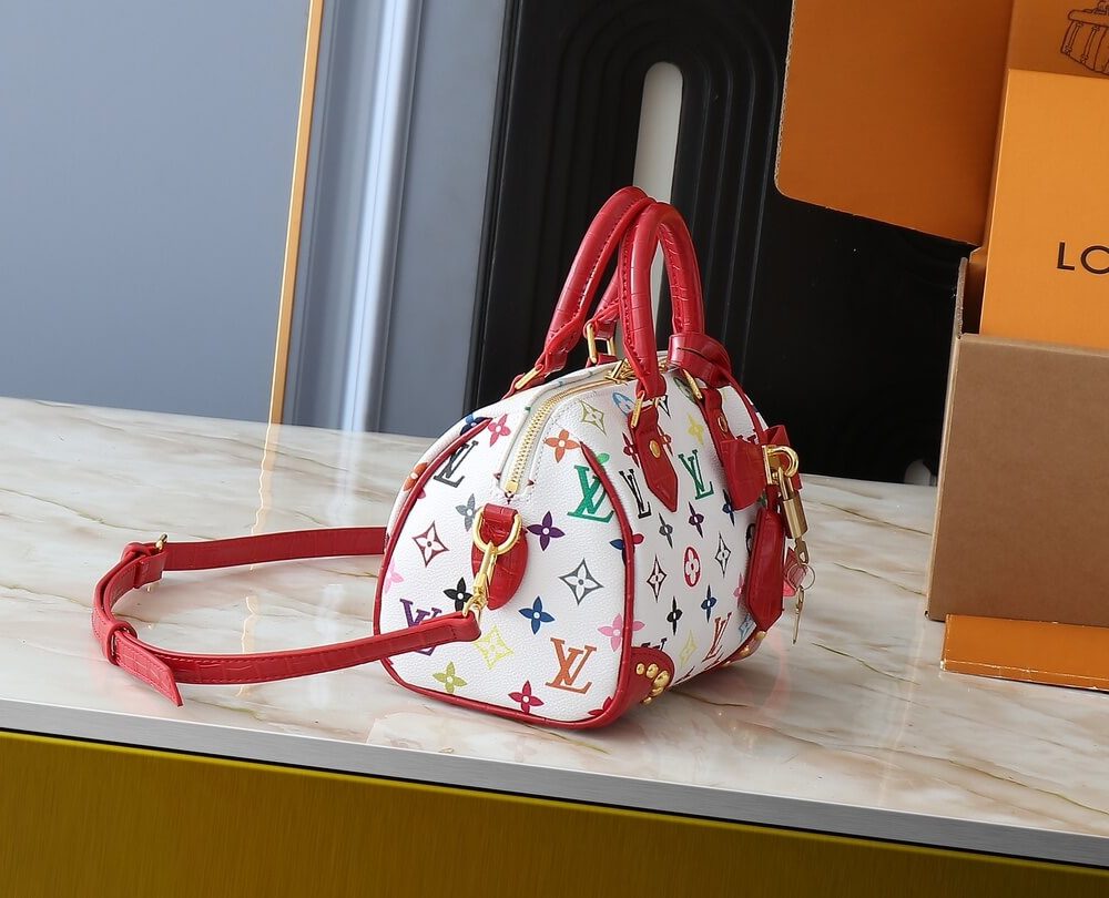 1:1 Replica Louis Vuitton LV Speedy Bandoulière 20 4 Luxury Bag For Women M58953 M46234 M46222 - 20.5 cm