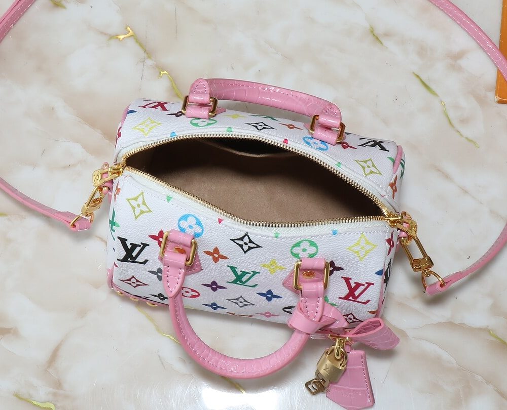 1:1 Replica Louis Vuitton LV Speedy Bandoulière 20 6 Luxury Bag For Women M58953 M46234 M46222 - 20.5 cm
