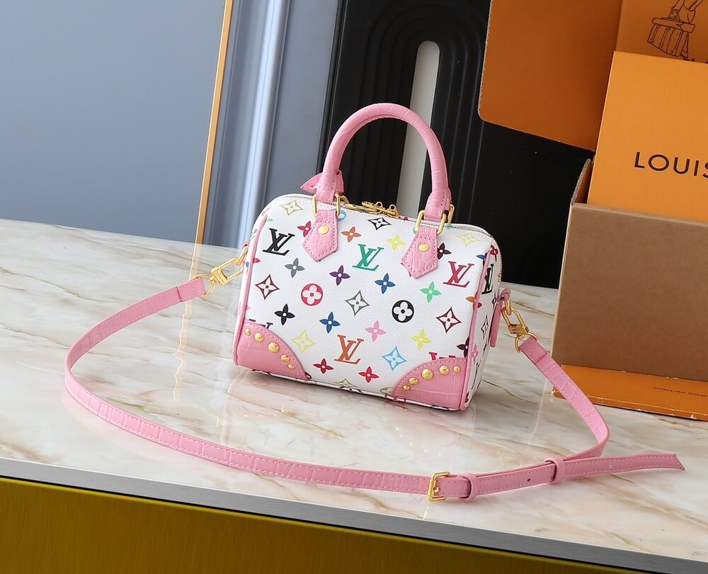 1:1 Replica Louis Vuitton LV Speedy Bandoulière 20 6 Luxury Bag For Women M58953 M46234 M46222 - 20.5 cm