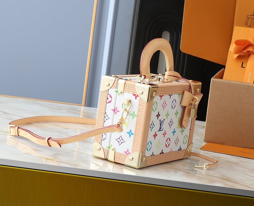 1:1 Replica Louis Vuitton X Takashi Murakami S 22 Luxury Bag For Women M13125 M45675 - 22.5 cm