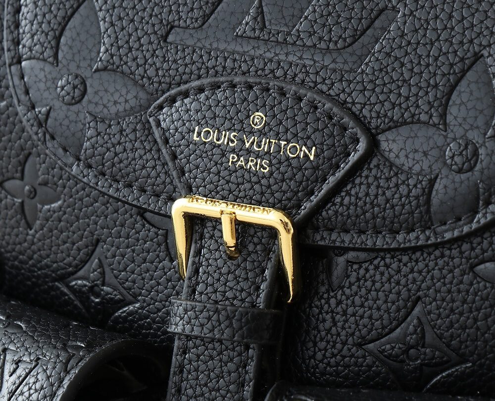 1:1 Replica Louis Vuitton LV Backup Bicolor Monogram Empreinte Leather Luxury Bag For Women M47072 - 22cm