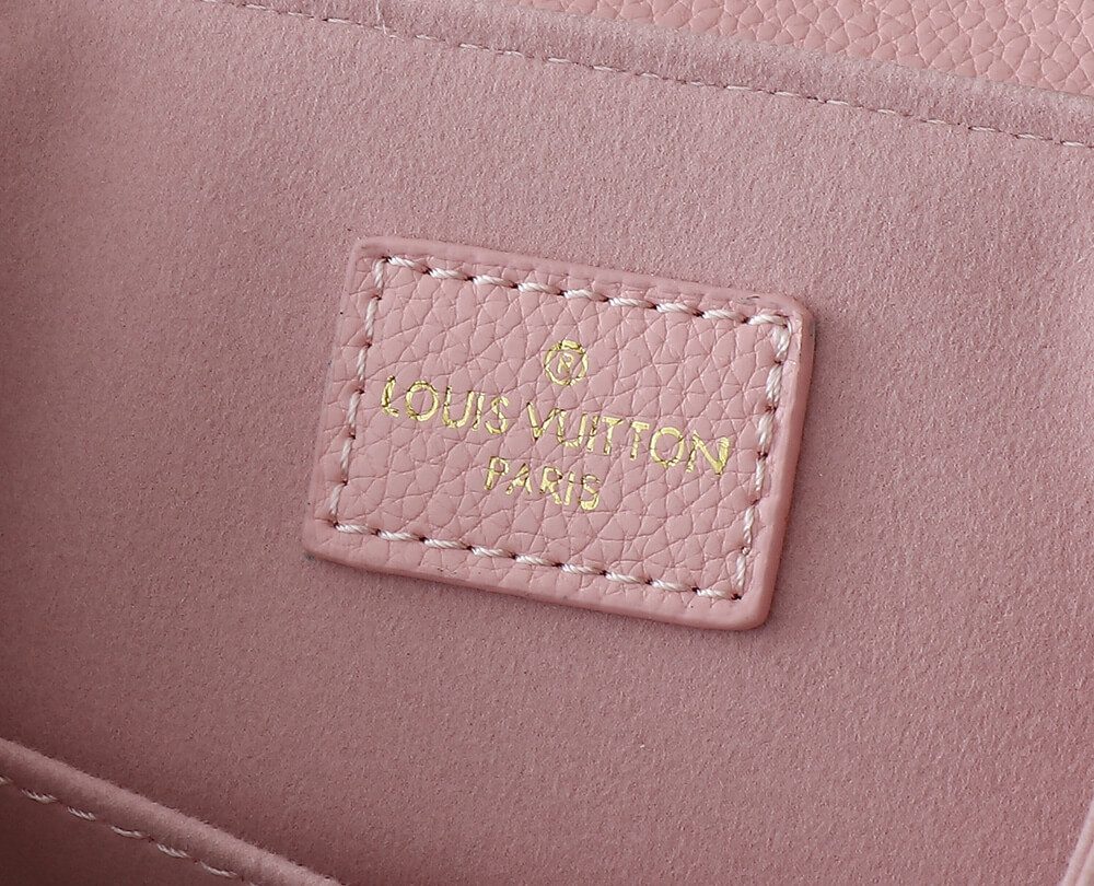 1:1 Replica Louis Vuitton LV Backup Bicolor Monogram Empreinte Leather Luxury Bag For Women M47074  - 22cm