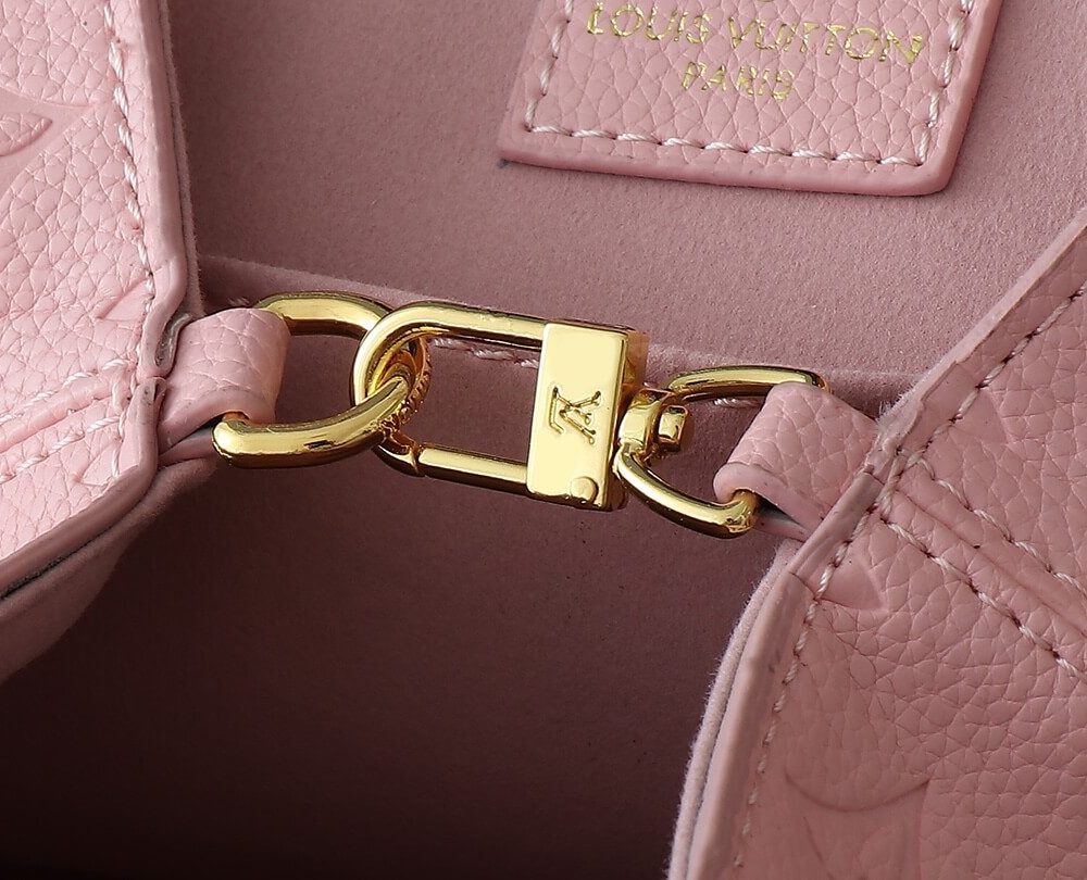 1:1 Replica Louis Vuitton LV Backup Bicolor Monogram Empreinte Leather Luxury Bag For Women M47074  - 22cm