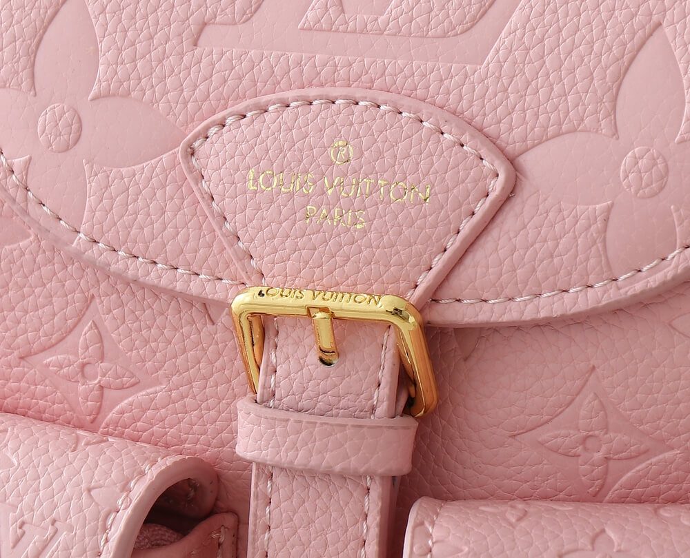 1:1 Replica Louis Vuitton LV Backup Bicolor Monogram Empreinte Leather Luxury Bag For Women M47074  - 22cm