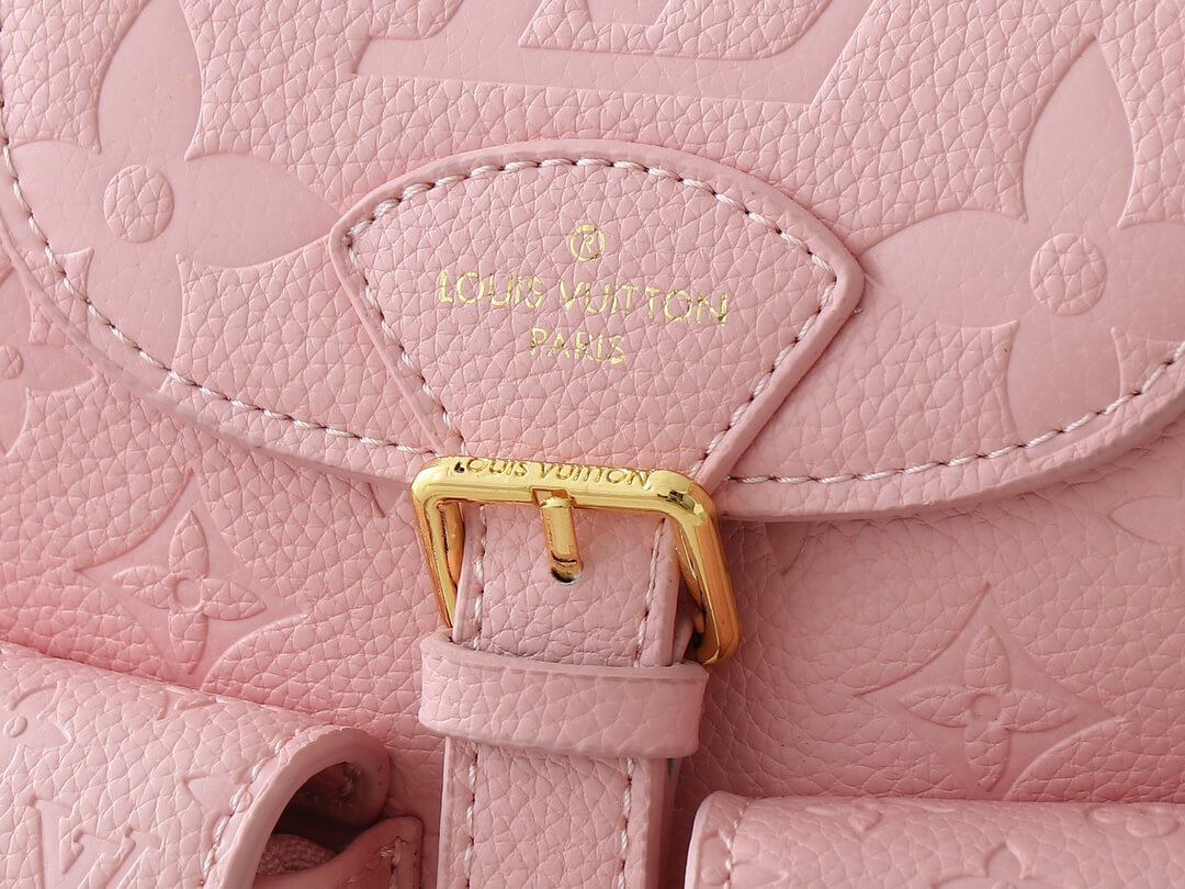 1:1 Replica Louis Vuitton LV Backup Bicolor Monogram Empreinte Leather Luxury Bag For Women M47074 - 22cm - Image 6