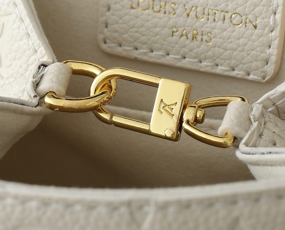 1:1 Replica Louis Vuitton LV Backup Bicolor Monogram Empreinte Leather Luxury Bag For Women M47106  - 22cm