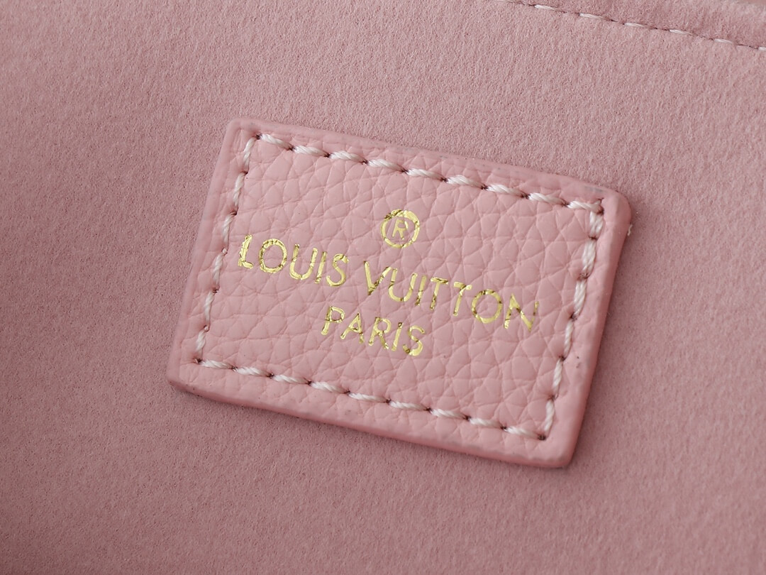 1:1 Replica Louis Vuitton LV Backup Bicolor Monogram Empreinte Leather Luxury Bag For Women M12987 - 22cm - Image 9