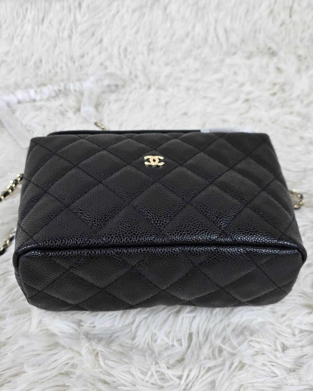 [REP 1:1] Chanel  25C lunch box bag Black luxury Bag For Women, Women’s Bags 21.5cm