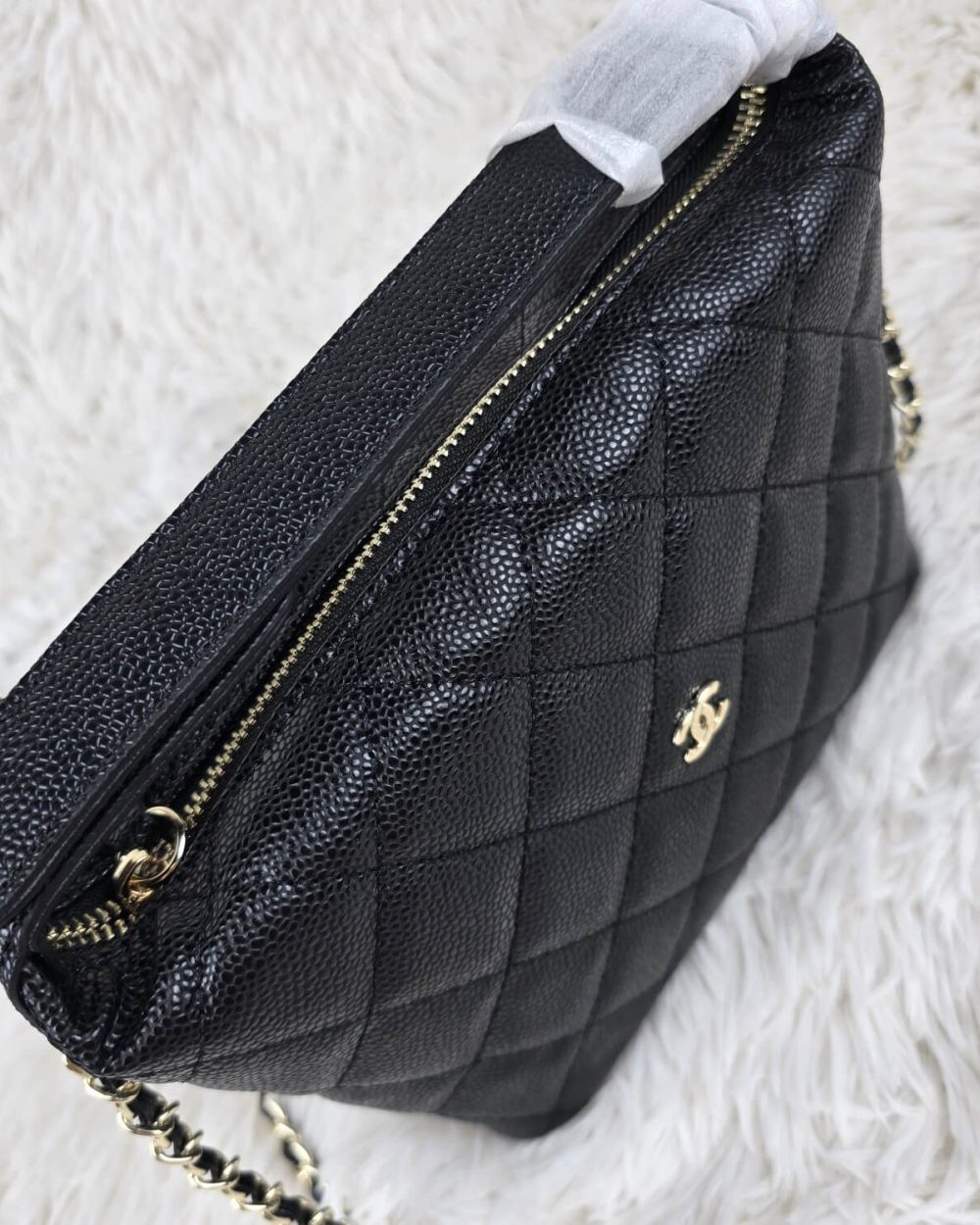 [REP 1:1] Chanel  25C lunch box bag Black luxury Bag For Women, Women’s Bags 21.5cm