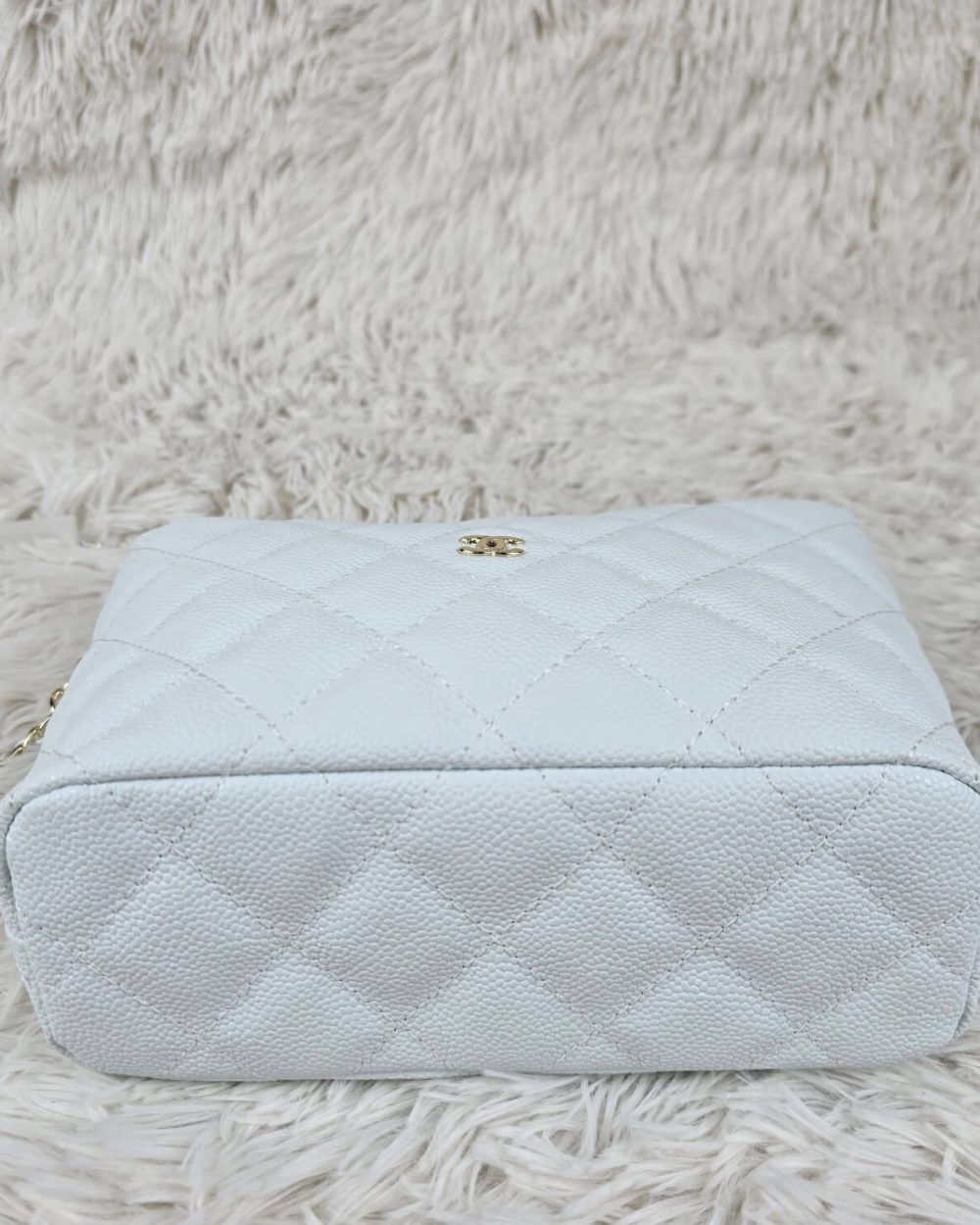 [REP 1:1] Chanel  25C lunch box bag white luxury Bag For Women, Women’s Bags 21.5cm