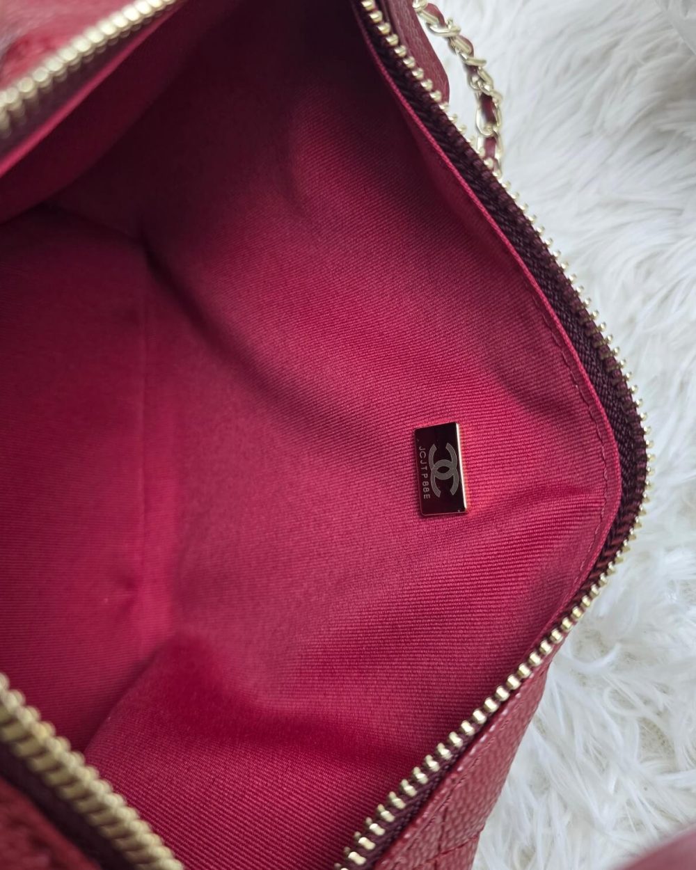 [REP 1:1] Chanel  25C lunch box bag Red luxury Bag For Women, Women’s Bags 21.5cm