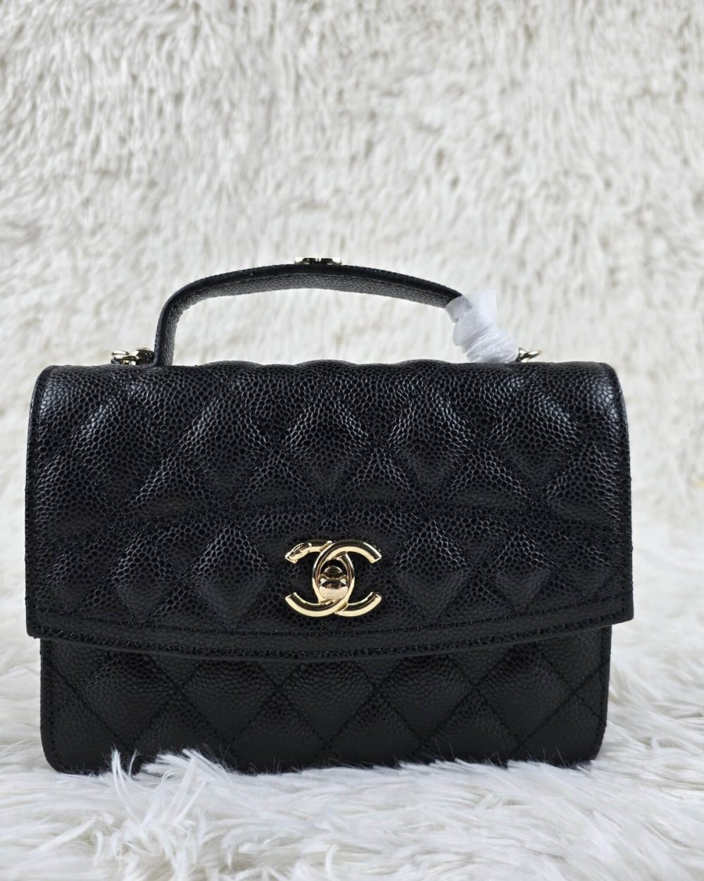 [REP 1:1] Chanel Balo Woc Black luxury Bag  For Women, Women's Bags 18cm