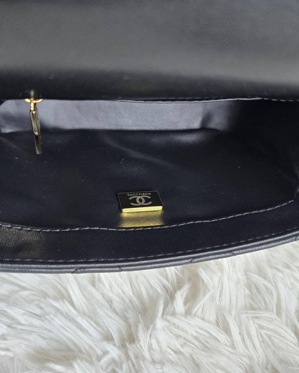 [REP 1:1] Chanel Mini Love Flap Bag 24B pearl square Black luxury Bag For Women, Women’s Bags 18cm