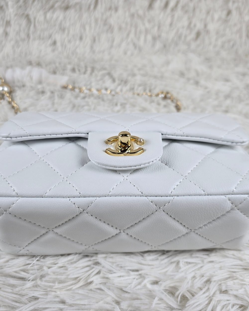 [REP 1:1] Chanel Mini Love Flap Bag White luxury Bag  For Women, Women's Bags 20cm