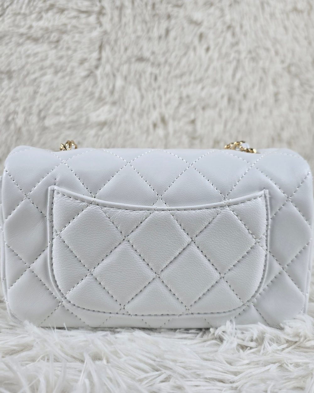 [REP 1:1] Chanel Mini Love Flap Bag White luxury Bag  For Women, Women's Bags 20cm