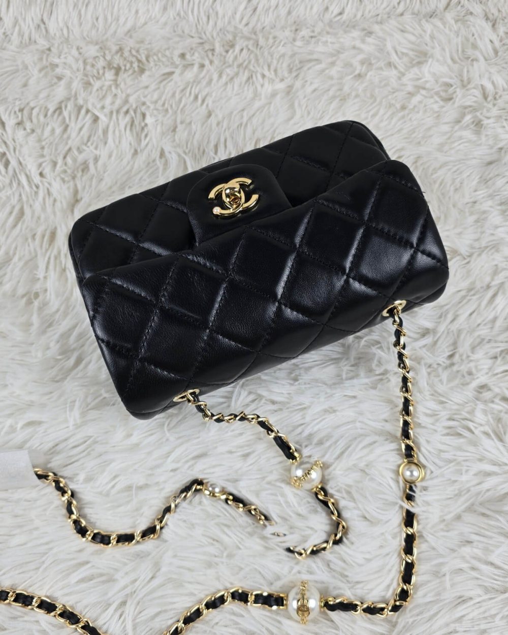 [REP 1:1] Chanel Mini Love Flap Bag Black luxury Bag For Women, Women’s Bags 20cm