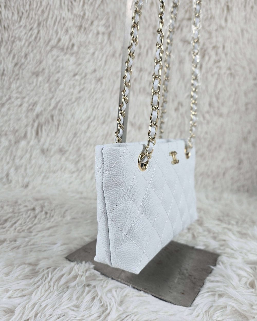 [ [REP 1:1] Chanel Small 24P White hobo luxury Bag  For Women, Women's Bags 18cm