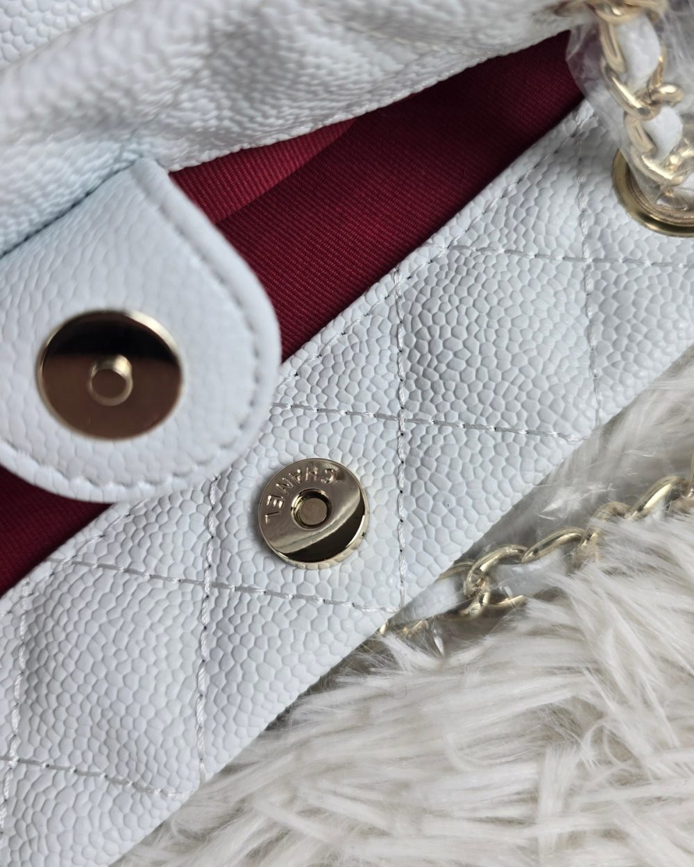 [ [REP 1:1] Chanel Small 24P White hobo luxury Bag  For Women, Women's Bags 18cm