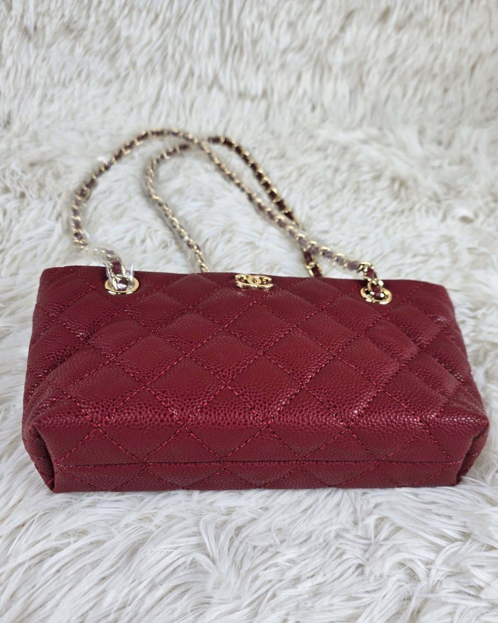 [ [REP 1:1] Chanel Small 24P Red hobo luxury Bag  For Women, Women's Bags 18cm