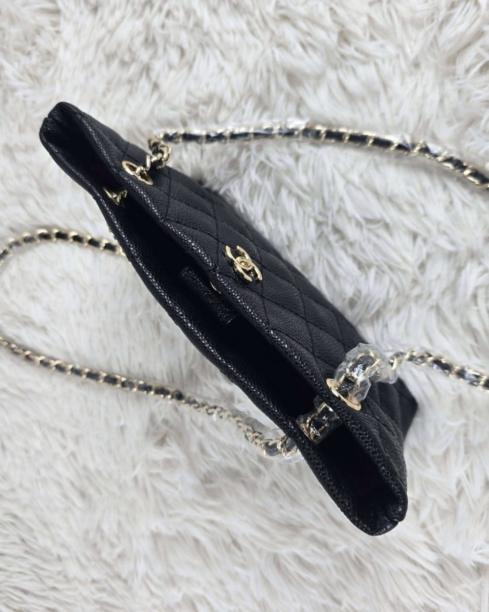 [ [REP 1:1] Chanel Small 24P Black hobo luxury Bag  For Women, Women's Bags 18cm