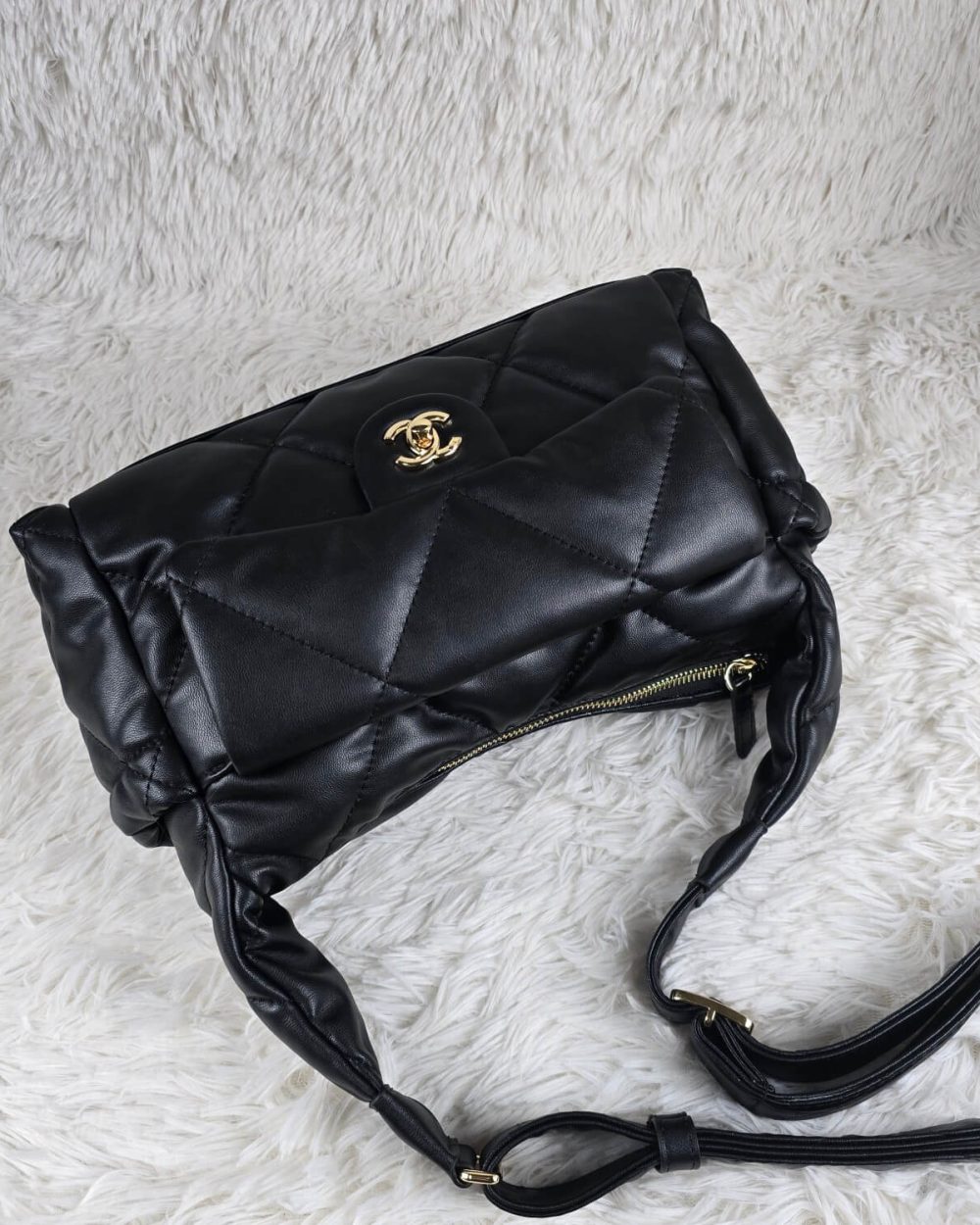 [REP 1:1] Chanel Ski series hobo Small sheep pattern luxury Bag  For Women, Women's Bags 32cm