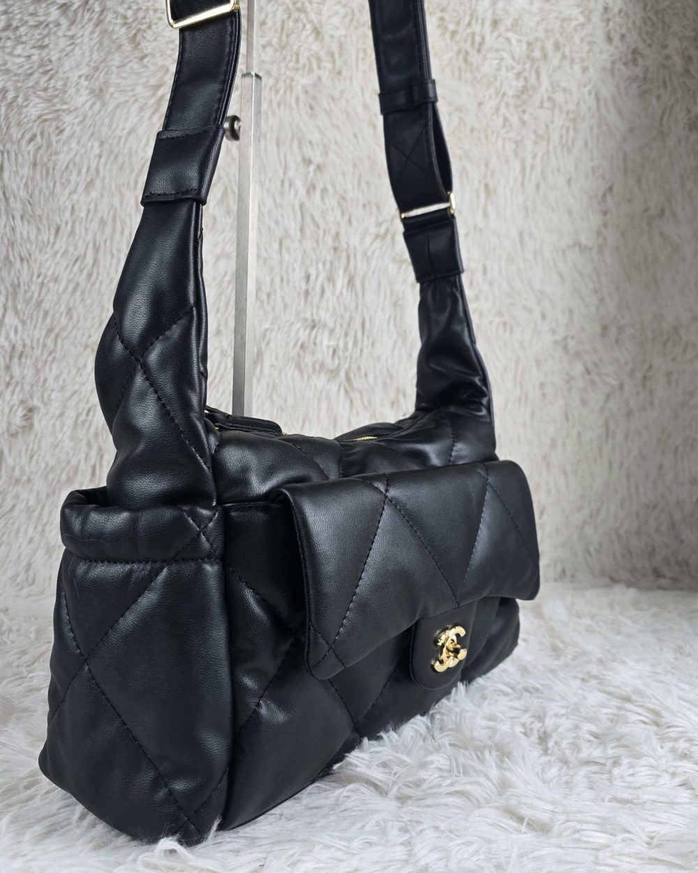 [REP 1:1] Chanel Ski series hobo Small sheep pattern luxury Bag  For Women, Women's Bags 32cm