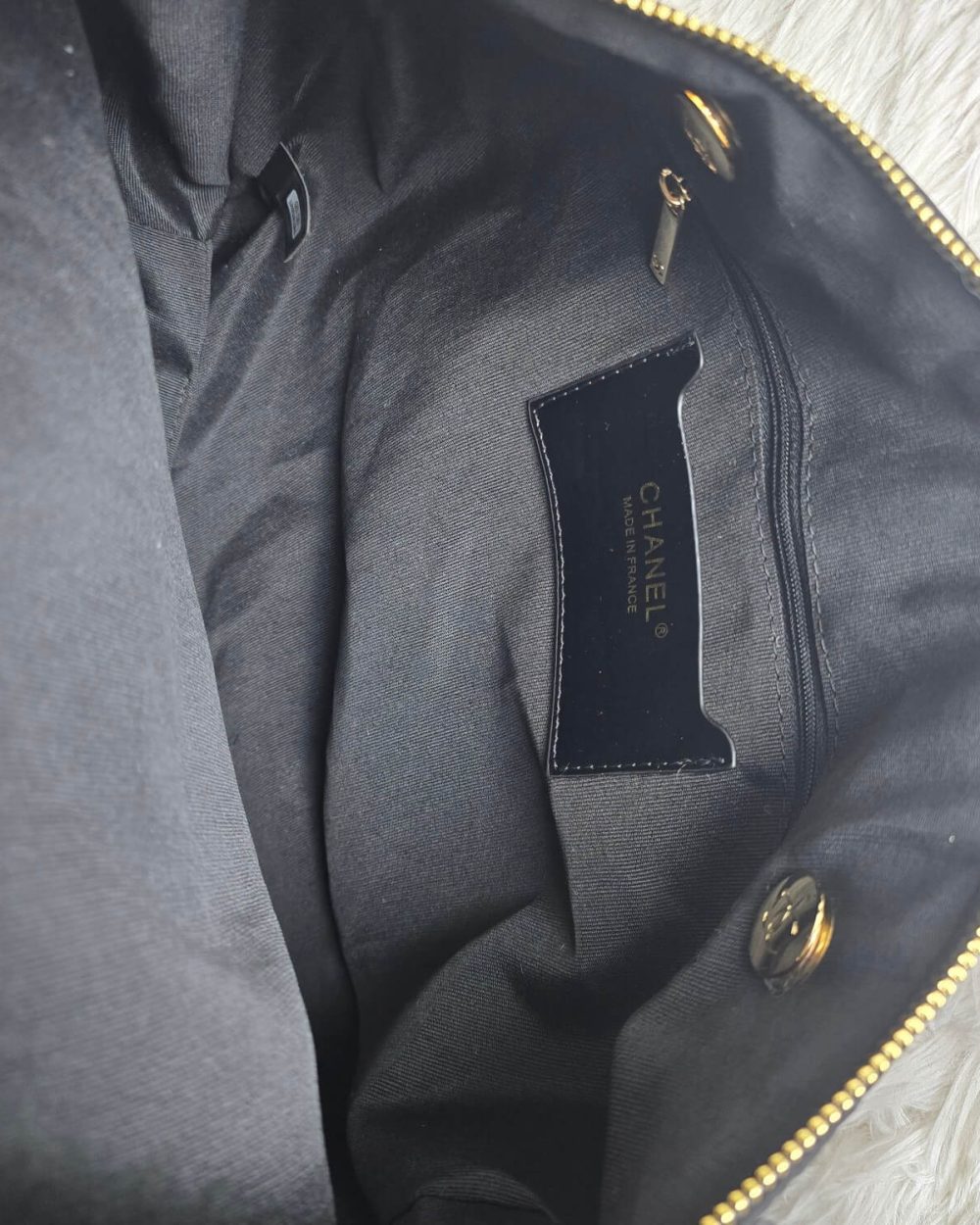 [REP 1:1] Chanel 24N Ski Series Nylon Fabric Large Flannel luxury Bag  For Women, Women's Bags 44cm