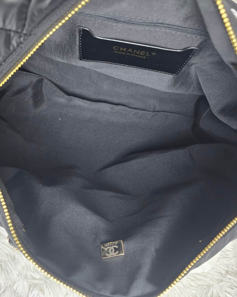 [REP 1:1] Chanel 24N Ski Series Nylon Fabric Large Flannel luxury Bag  For Women, Women's Bags 44cm