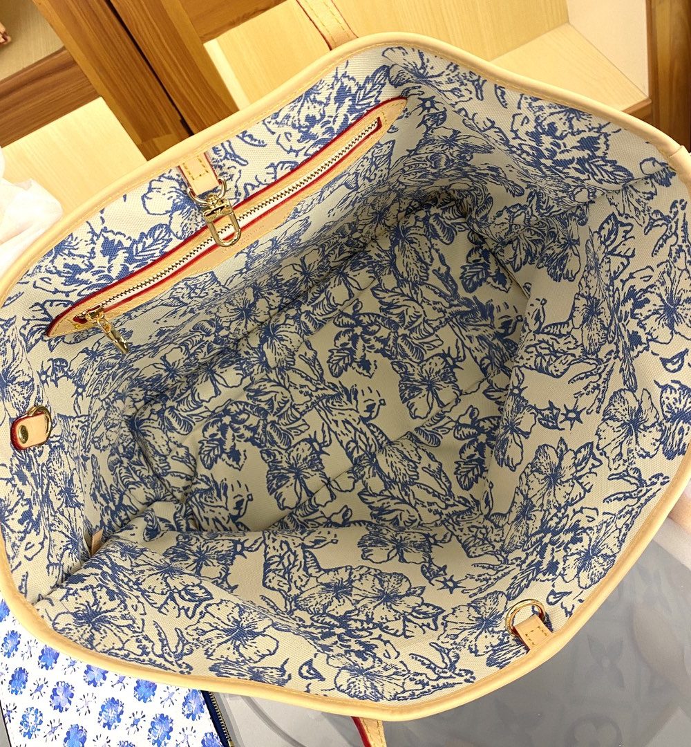 1:1 Replica Louis Vuitton LV Neverfull MM Autres Toiles Monogram 1 Luxury Bag For Women M11263 M25317 M45684 m45685 m40995 - 31 cm