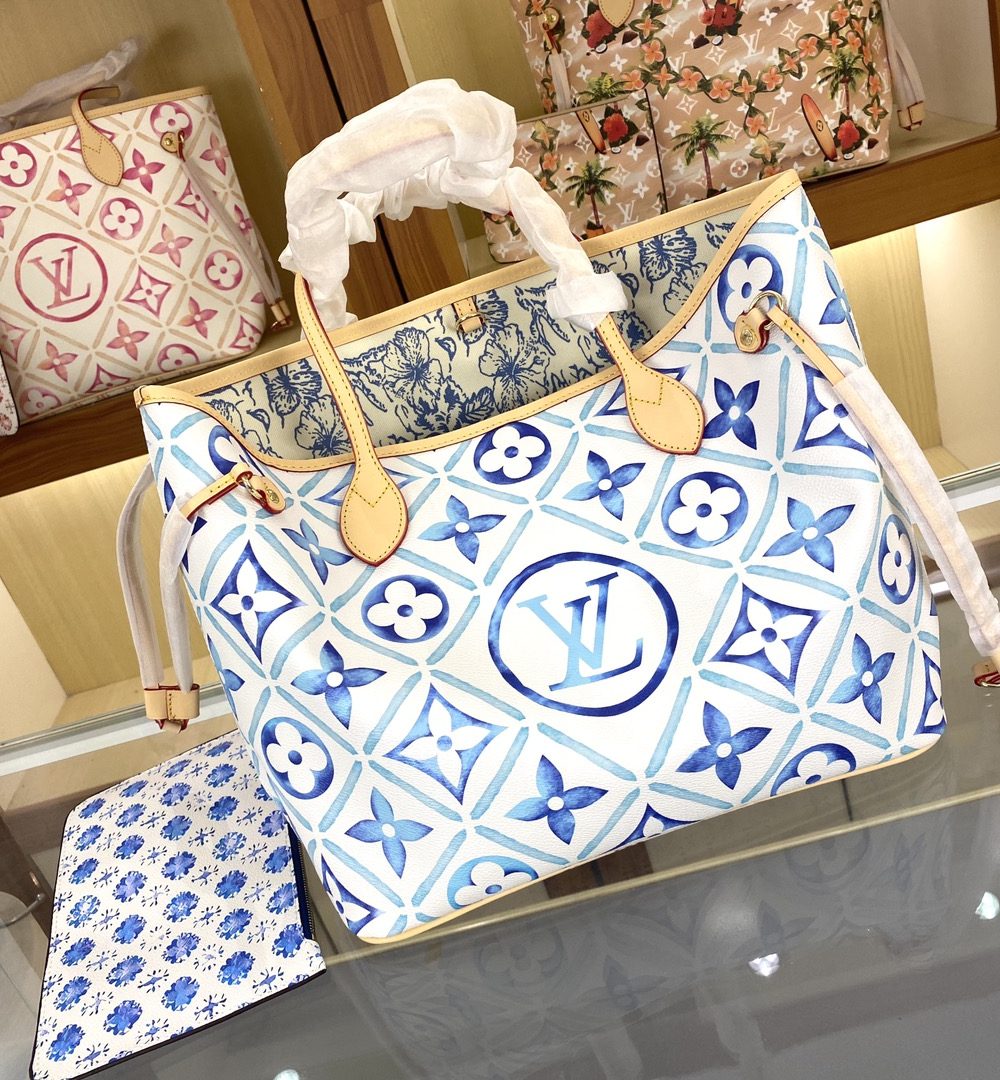 1:1 Replica Louis Vuitton LV Neverfull MM Autres Toiles Monogram 1 Luxury Bag For Women M11263 M25317 M45684 m45685 m40995 - 31 cm