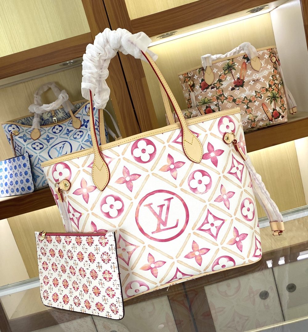 1:1 Replica Louis Vuitton LV Neverfull MM Autres Toiles Monogram 2 Luxury Bag For Women M11263 M25317 M45684 m45685 m40995 - 31 cm