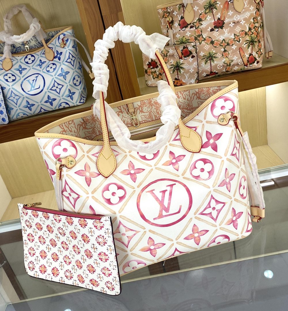 1:1 Replica Louis Vuitton LV Neverfull MM Autres Toiles Monogram 2 Luxury Bag For Women M11263 M25317 M45684 m45685 m40995 - 31 cm