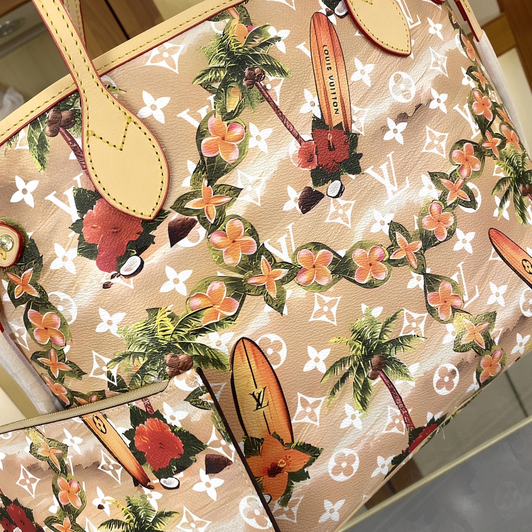 1:1 Replica Louis Vuitton LV Neverfull MM Autres Toiles Monogram 3 Luxury Bag For Women M11263 M25317 M45684 m45685 m40995 - 31 cm - Image 2