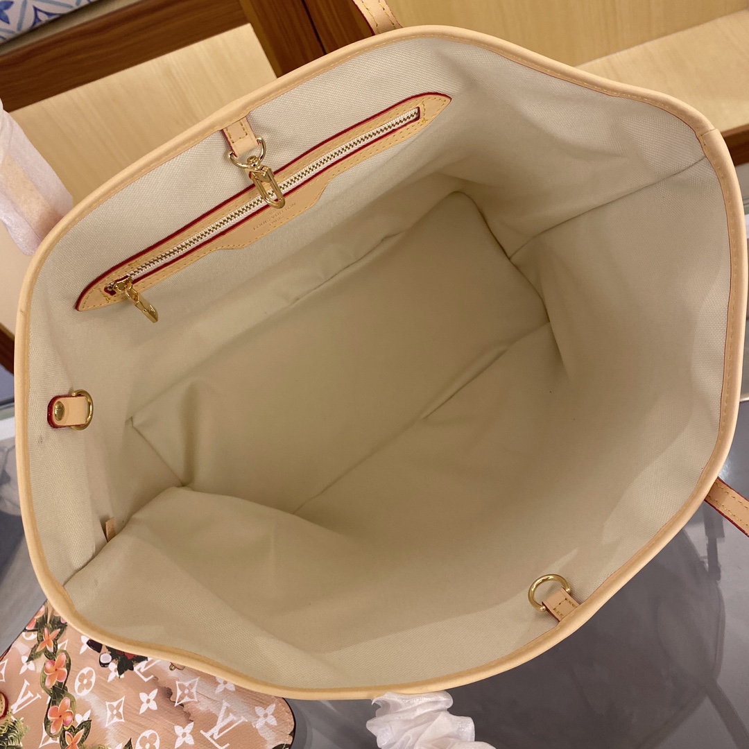 1:1 Replica Louis Vuitton LV Neverfull MM Autres Toiles Monogram 3 Luxury Bag For Women M11263 M25317 M45684 m45685 m40995 - 31 cm - Image 8