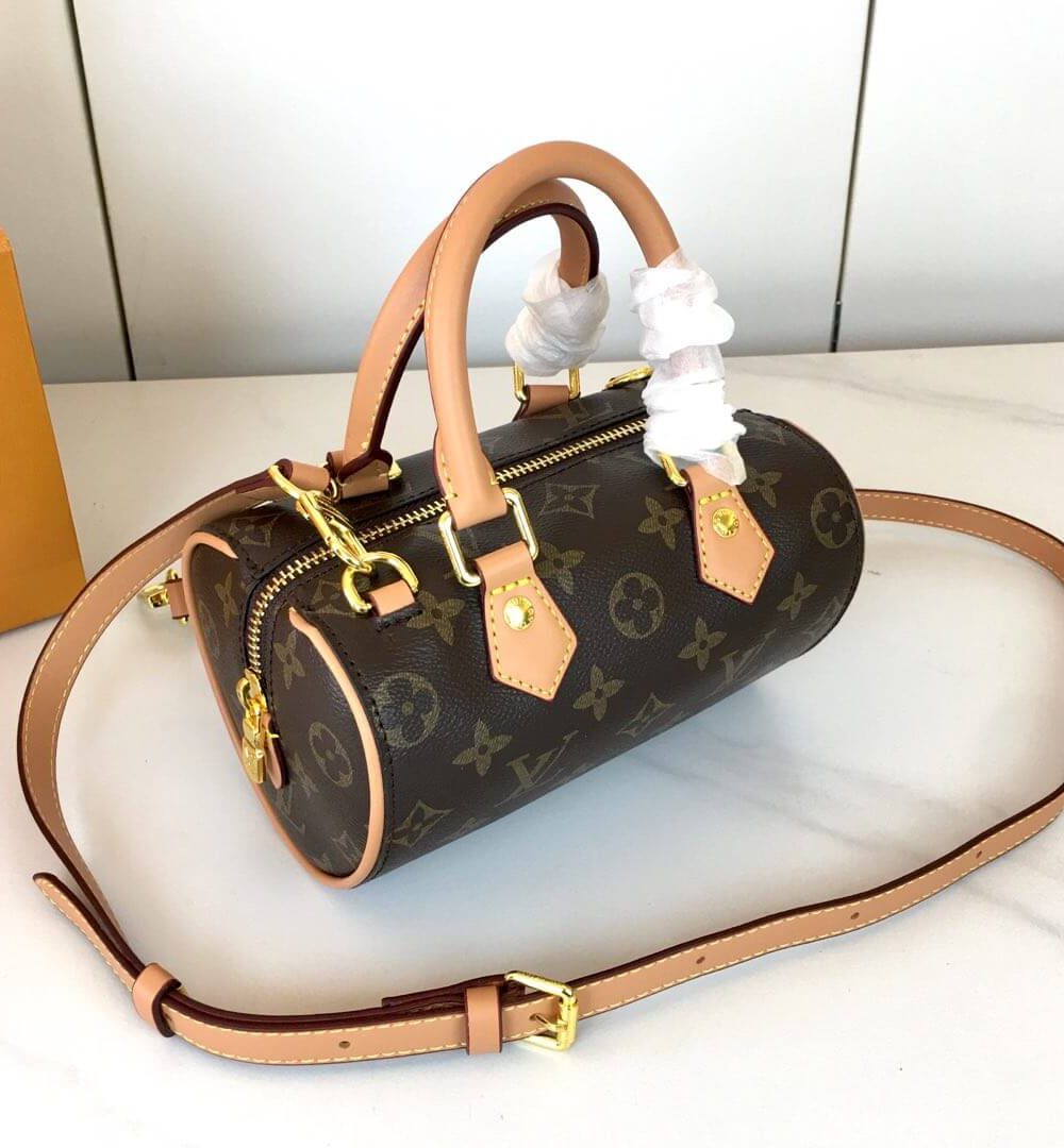 1:1 Replica Louis Vuitton LV Nano Speedy Dating Monogram Luxury Bag For Women M13226 - 18 cm