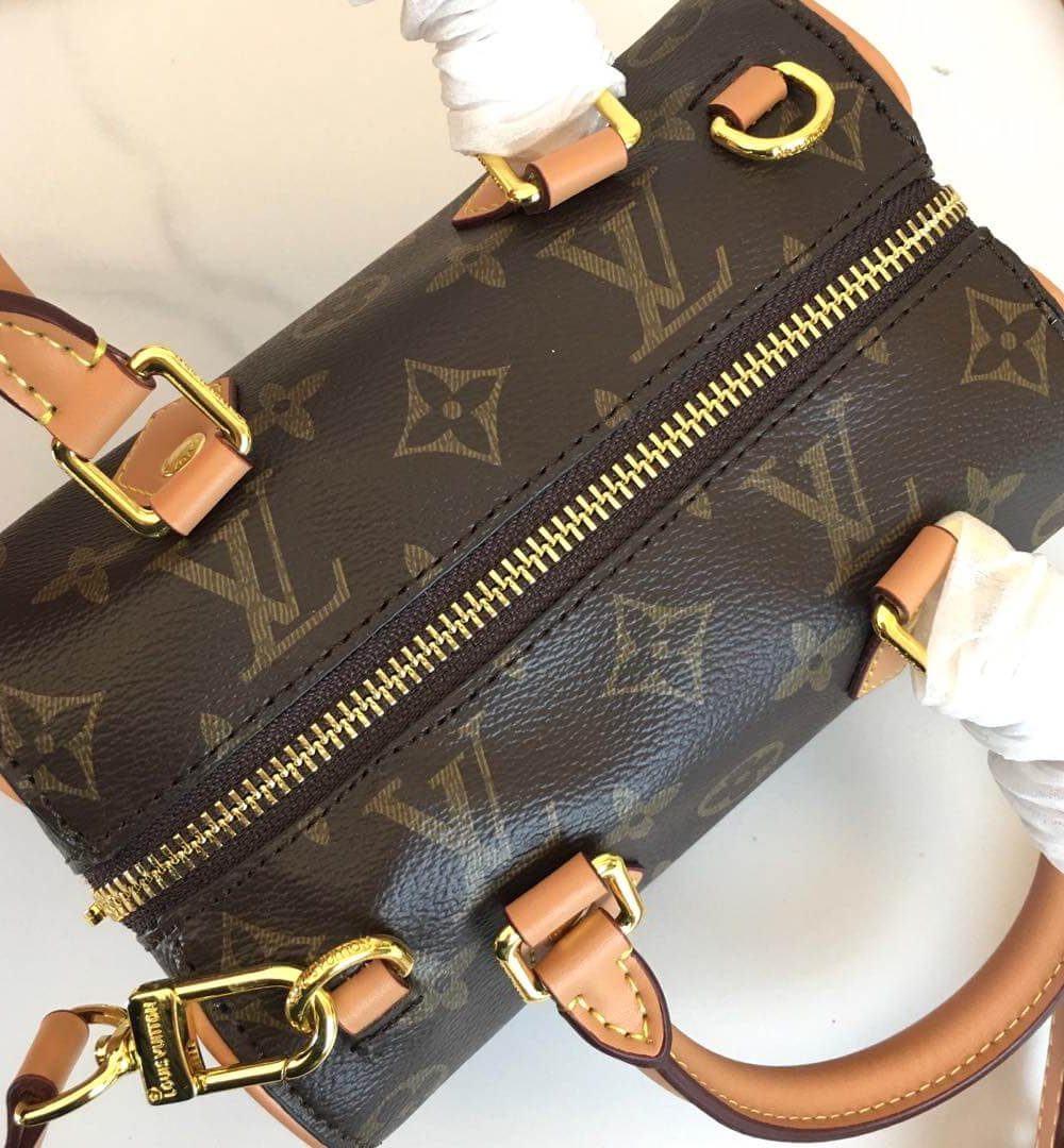 1:1 Replica Louis Vuitton LV Nano Speedy Dating Monogram Luxury Bag For Women M13226 - 18 cm