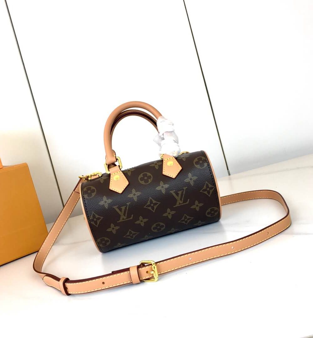 1:1 Replica Louis Vuitton LV Nano Speedy Dating Monogram Luxury Bag For Women M13226 - 18 cm