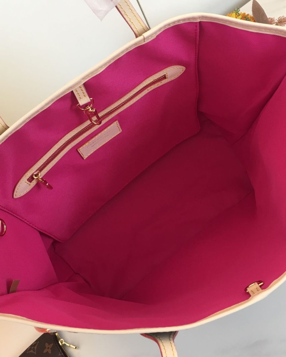 1:1 Replica Louis Vuitton LV X TM Neverfull MM Monogram Luxury Bag For Women M13271 - 32 cm