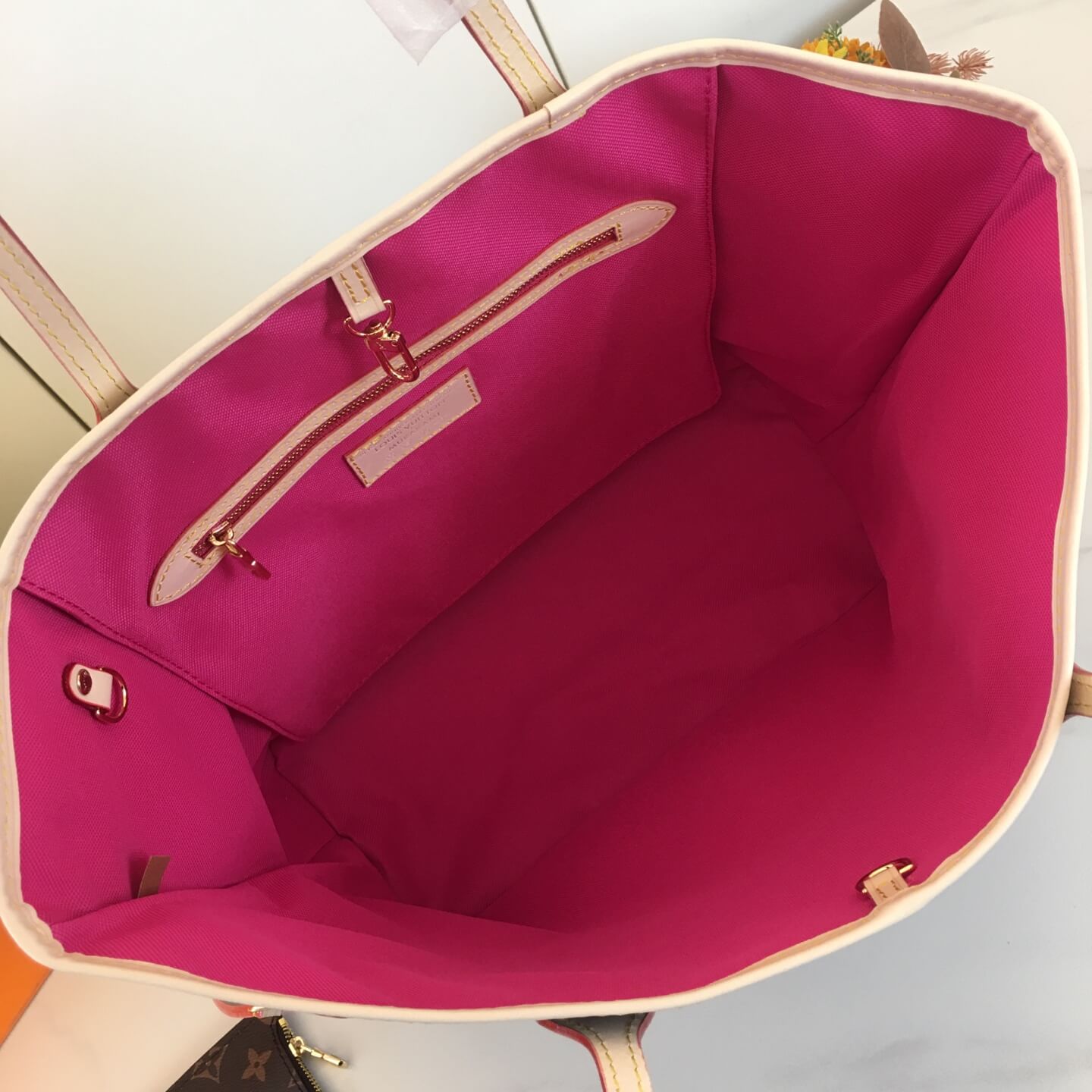 1:1 Replica Louis Vuitton LV X TM Neverfull MM Monogram Luxury Bag For Women M13271 - 32 cm - Image 8