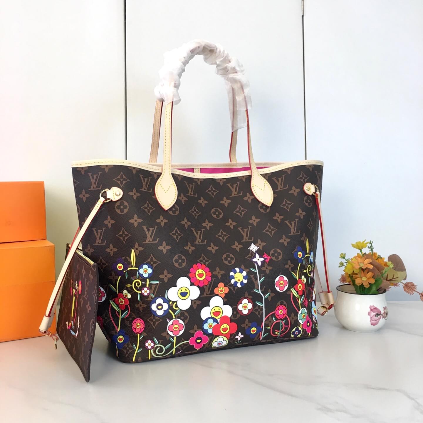 1:1 Replica Louis Vuitton LV X TM Neverfull MM Monogram Luxury Bag For Women M13271 - 32 cm - Image 2