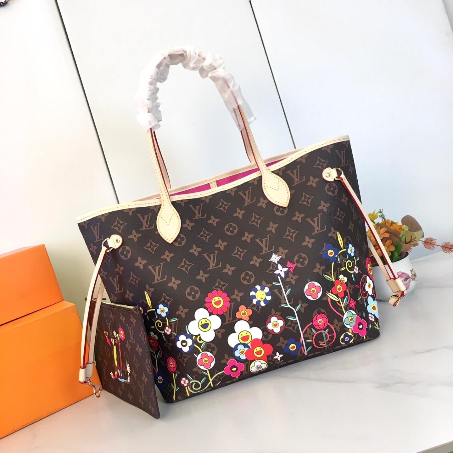 1:1 Replica Louis Vuitton LV X TM Neverfull MM Monogram Luxury Bag For Women M13271 - 32 cm - Image 3