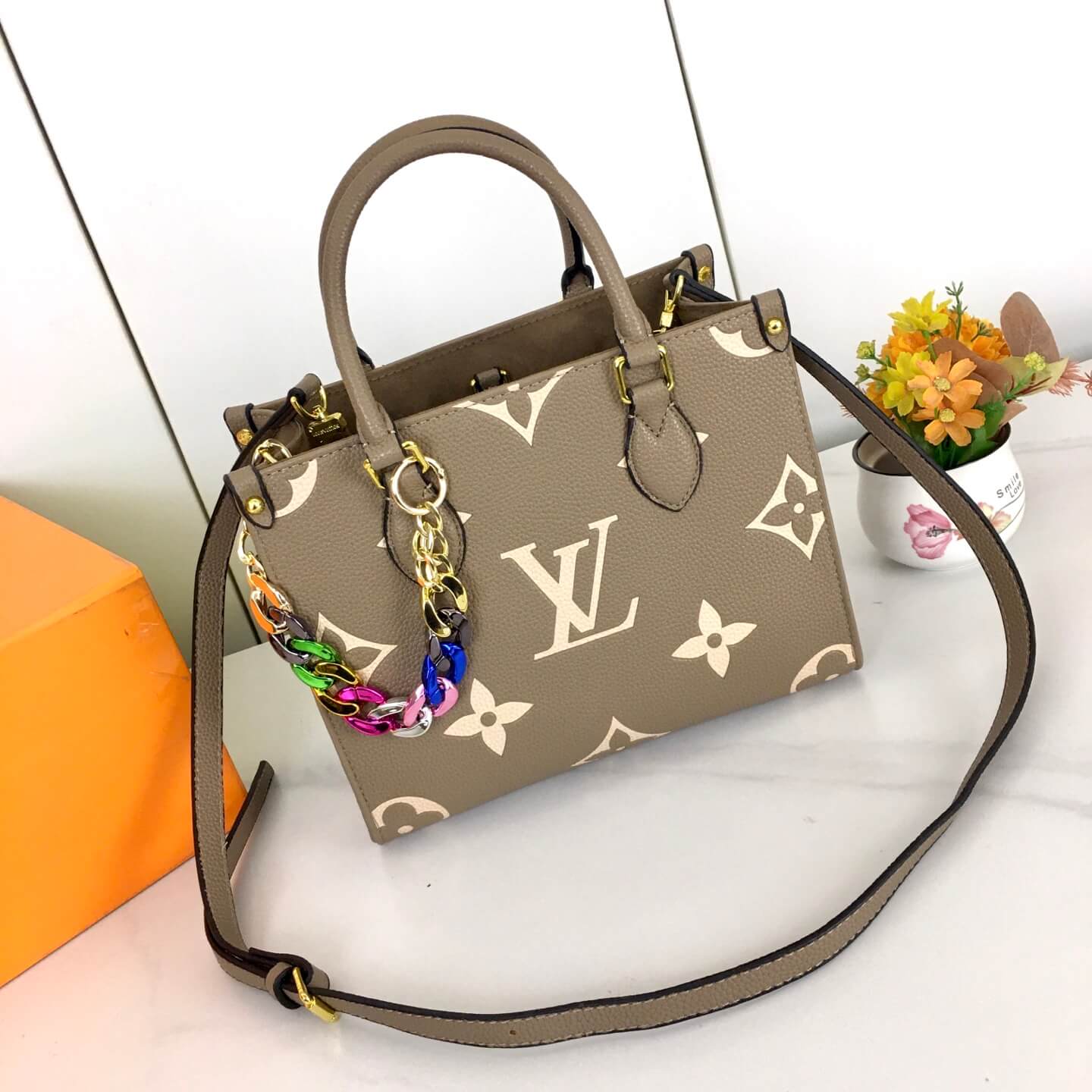 1:1 Replica Louis Vuitton LV OnTheGo PM Luxury Bag M46839/M45038/M45039ONTHEGO 2 - 25cm - Image 2