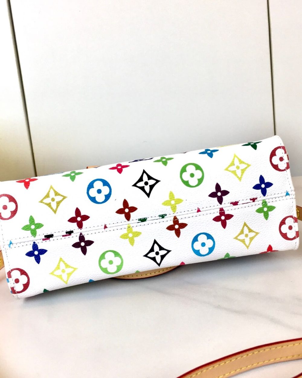 1:1 Replica Louis Vuitton LV X TM Onthego East West Chain Autres Toiles Monogram Luxury Bag For Women M13260 M46653 - 25 cm