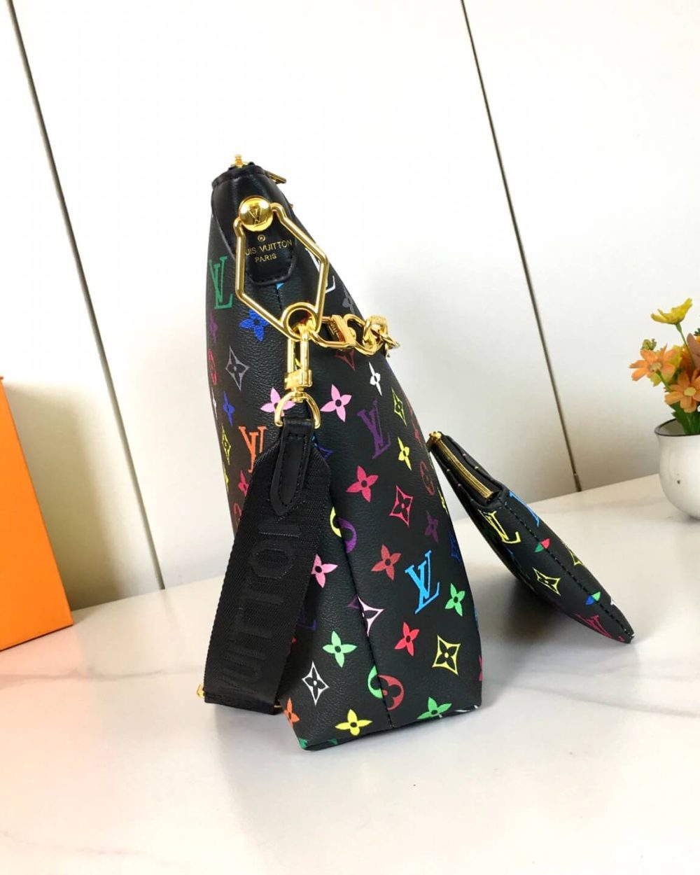 1:1 Replica Louis Vuitton LV Cosmetic Coussin shoulder 2 Luxury bag M12068 M12071 M12072 38cm