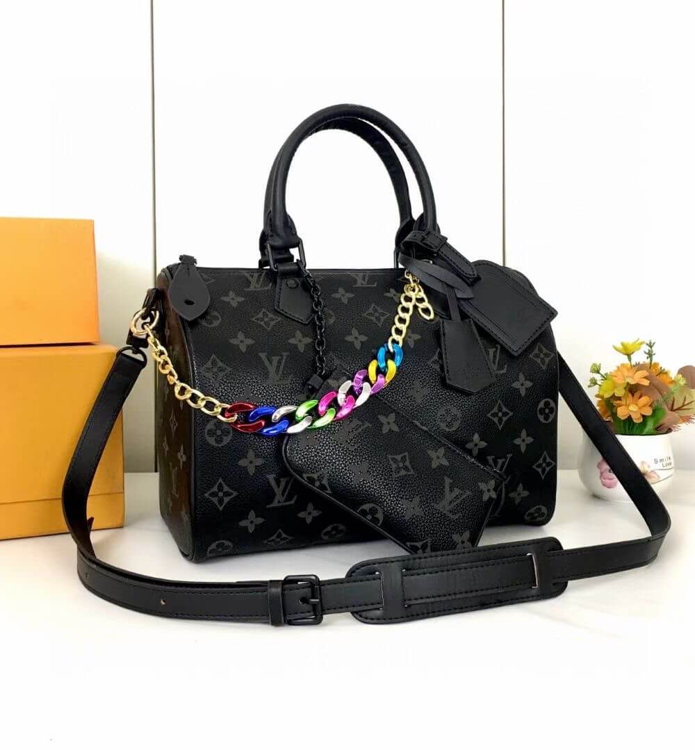 1:1 Replica Louis Vuitton LV Speedy p9 Bandouliere 30 Autres Cuirs Monogram Luxury Bag For Women M13904,M46803,M11078M40391 - 30 cm