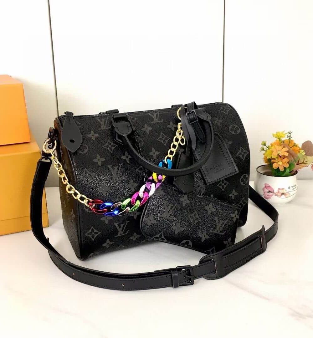 1:1 Replica Louis Vuitton LV Speedy p9 Bandouliere 30 Autres Cuirs Monogram Luxury Bag For Women M13904,M46803,M11078M40391 - 30 cm
