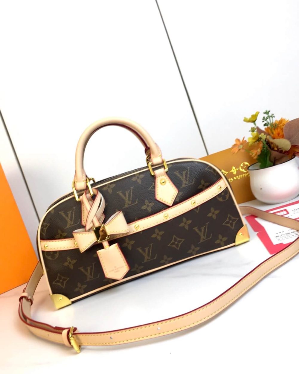 1:1 Replica Louis Vuitton LV X TM Handbag East West Autres Toiles Monogram Classic Luxury Bag For Women M13084 - 27 cm